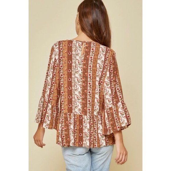 ANDREE FLARE BLOUSE - Picture 4 of 5